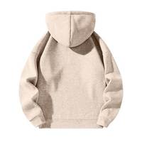Sweat à capuche pour homme en molleton 100% coton de haute qualité, respirant, écologique, avec fermeture éclair quart, camouflage brodé, personnalisable, pas cher