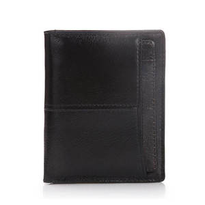 Portefeuille pour homme en cuir véritable, logo personnalisé, luxe, haute qualité, fermeture ouverte, imperméable, prix bas, vente en gros - Product Image 4