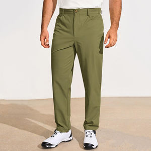 Pantalon de golf pour homme taille haute avec plusieurs poches, séchage rapide, décontracté, taille élastique avec cordon de serrage, idéal pour les voyages ou le travail - Product Image 3