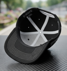 Gorra Trucker INJAE de 5 Paneles, Bordada, Tela de Poliéster/Algodón, Cierre Trasero Ajustable, Diseño de Logotipo Frontal Sublimado y en Relieve - Product Image 3
