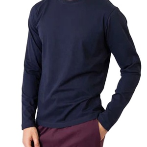 Camiseta con logotipo personalizado de Material Premium para hombres, tu propio diseño, estilo de calle, camiseta de manga larga para hombres, ideal para ropa informal - Product Image 4