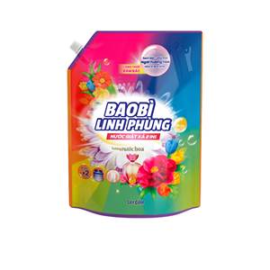 ถุงซิปด้านล่างพลาสติก PET/PE สำหรับผงซักฟอกซักผ้าพิมพ์แบบกำหนดเอง - Product Image 2