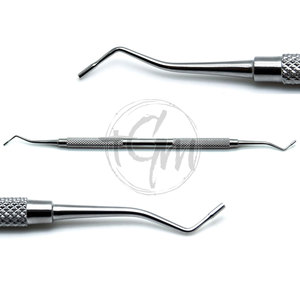 Condensador de doble extremo de acero inoxidable para amalgama dental, instrumento de odontología restauradora para obturación de cavidades - Product Image 5