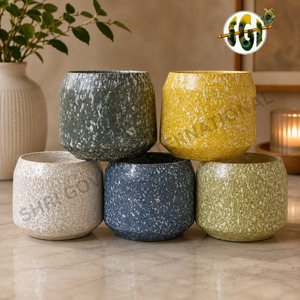 Porte-bougie rond en verre moderne, support portable pour bougies chauffe-plat pour la décoration de table à la maison - Product Image 4