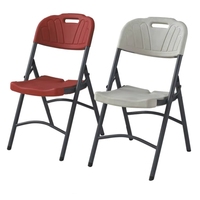 Tables et chaises pliantes d'extérieur en plastique modernes de style américain pour événements, mariages, écoles et parcs