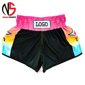 Shorts de Muay Thai pour hommes, prix ajustable, anti-plis, haute qualité, respirants, légers, entièrement personnalisables - Product Image 1