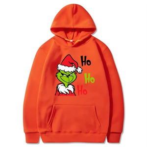 Sudadera con Capucha Blanca de Algodón con Estampado de Dibujos Animados, Unisex, Informal, de Invierno, con Logotipo Frontal y Bolsillo - Product Image 4