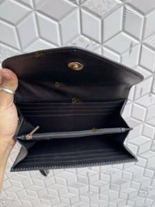 Cartera de Cuero Genuino Hecha a Mano de Lujo con Diseño de Cuadros Elegantes, Estuche para Teléfono Tipo Clutch, Multiusos para Mujer - Product Image 6