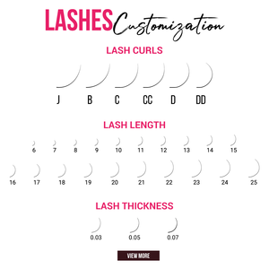 Charmlash Lash Supplies Wholesale Light Brown Lashes Mink Volume Lash Extensions Custom Private Label C CC D DD Fast Delivery - Product Image 5