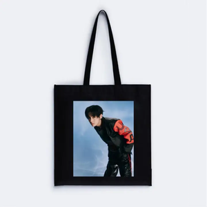 ของขวัญพิเศษพิมพ์ลายไอดอลตามสั่ง คอนเสิร์ตเคป๊อป 2026 กระเป๋าสะพายไหล่ซิปแฟชั่นผู้หญิง ผ้าแคนวาสนุ่ม ผ้าอ๊อกซ์ฟอร์ด - Product Image 3