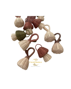 Nouvelles hochets pour bébés, jouets musicaux en rotin tressé à la main, avec un design en forme de poire scintillant, pour apaiser et divertir les enfants, cadeau - Product Image 4
