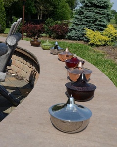 Lanterne torche Tiki décorative en métal, torche de jardin, décoration de patio extérieur pour hôtel de luxe et éclairage paysager - Product Image 2