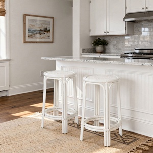 Tabourets de bar en rotin pour comptoir de cuisine, meubles écologiques, prix le plus bas, tabouret haut en cannage - Product Image 4