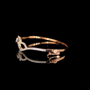 Bracelet pour femme en or jaune 14 carats plaqué or, diamant naturel certifié IGI, taille brillant EF, 1,37 carat, clarté VVS-VS, luxe, haute joaillerie - Product Image 2