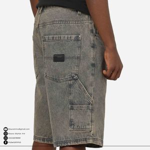 Shorts de Mezclilla para Hombre de Alta Calidad, Estilo Vintage, Desgastados, Casuales para Verano, Personalizados, Clásicos, Unisex - Product Image 5