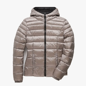 Veste d'hiver rembourrée en coton, coupe-vent, imperméable, respirante, à col montant, avec ceinture, manches longues, design personnalisé - Product Image 1