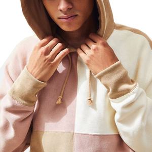 Sweat-shirts pour hommes OEM, multicolores, à capuche, avec impression en relief, décontractés, chauds pour l'hiver, en tissu polaire surdimensionné - Product Image 6