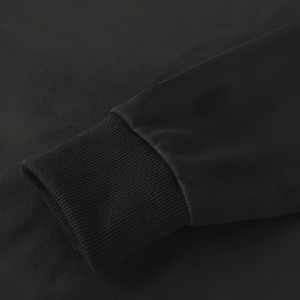 เสื้อฮู้ดดี้ลายกราฟิกสีดำ ดีไซน์สร้างสรรค์ เนื้อผ้านุ่มสบาย สไตล์สตรีทแวร์ทันสมัย แฟชั่นประจำวัน - Product Image 4