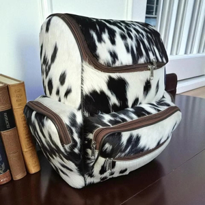 กระเป๋าเป้หนังวัวแท้ปักโลโก้ตามสั่ง กระเป๋าใส่แล็ปท็อปสำหรับเดินทาง ขายส่ง ผู้ผลิต ผู้จัดจำหน่าย ส่งออกจำนวนมาก LHBP-0048 - Product Image 1