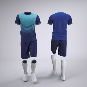 New Arrival High Quality V Neck Soccer Jersey Football Shirts Training Sportswear Uniform Set for Adults Custom Logo - Product Image 5