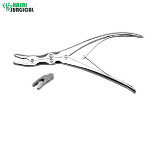 Rongeurs dentés Leksell en acier inoxydable de haute qualité, instruments orthopédiques manuels, longueur 9 pouces, pour os chirurgicaux - Product Image 1