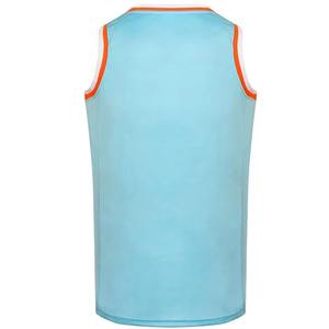 เสื้อบาสเก็ตบอลพิมพ์ลายแบบกำหนดเองได้ น้ำหนักเบา แห้งเร็ว ระบายอากาศได้ดี สวมใส่สบาย ชุดกีฬา รุ่นใหม่ล่าสุด - Product Image 2