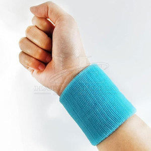 Comfortable Breathable Eco-Friendly Wrist Band for Training Sessions Sweat Control Support Accessory Suitable for <b>Gym</b> Sports - Product Image 2