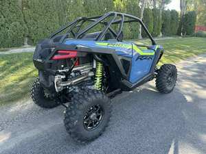 Quad tout-terrain 4x4 RZR Pro XP bleu et jaune, dernier modèle, 4 temps, avec blocage de différentiel, certifié EEC, 250cc - Product Image 4