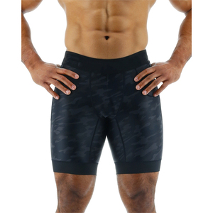Customized Men's Lightweight Washed Compression Shorts Drawstring Mid Muscle <b>Support</b> Recovery <b>Hips</b> Hamstring <b>Support</b> Breathable - Product Image 3