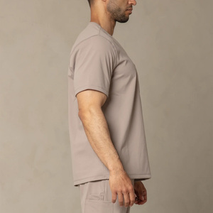 Custom Mens Healthcare Uniform Scrub <b>Tops</b> Nursing Medical Shirts Supplier Pakistan OEM Export Global Markets - Product Image 2