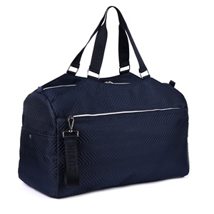 Sac de voyage et de sport spacieux de qualité supérieure ZIG ZAG ELITE DUFFLE bleu marine pour un usage quotidien, provenant d'Inde - Product Image 1
