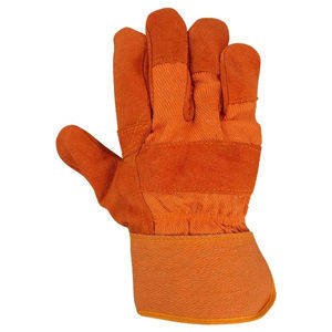 Nouveaux Gants de Travail Robustes en Cuir de Vachette Fendu à Manches Longues, Anti-Impact, Personnalisables, pour Jardinage et Extérieur, Compatibles Écran Tactile, 2026 - Product Image 3