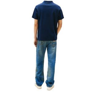 เสื้อโปโลคอปกแบบเปิดสำหรับผู้ชายเสื้อโปโลแบบถักลำลองสำหรับฤดูร้อน - Product Image 2