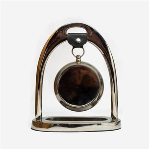 <b>Silver</b> Antique Table <b>Clock</b> for Home Office Decor Vintage Style Desk <b>Clock</b> Bedroom Living Room Study Gift - Product Image 5