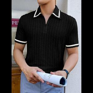Stylish Latest Men Plain Casual Polo <b>Shirt</b> Poly Cotton Regular Fit Collared Half Sleeve <b>T</b> <b>Shirt</b> for Men daily <b>office</b> party wear - Product Image 1