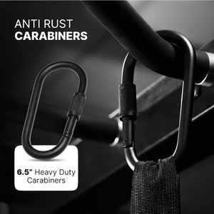 Correas de Neopreno para Abdominales, de Alta Durabilidad, Ajustables, Ligeras, Antideslizantes, para Gimnasio, Barra de Tracción, Levantamiento de Piernas - Product Image 5