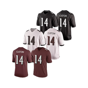 Maillots de football américain personnalisés, nouveau motif, meilleur design, matière mesh, maillots de sport de football américain - Product Image 3