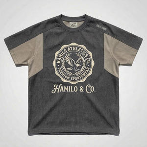 T-shirts de sport pour hommes au design tendance avec logo personnalisé en gros, 100% coton, séchage rapide, coupe classique, au meilleur prix - Product Image 4