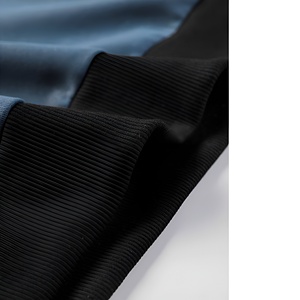 เสื้อฮู้ดผู้ชายแบบสั่งทำขายดี แห้งเร็ว ดีไซน์มืออาชีพสำหรับใส่ในฤดูหนาว คอตั้ง สีพื้น - Product Image 1