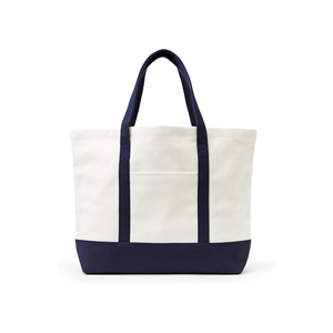 Premium Heavy Canvas Tote Bag Cotton Reusable Shopping Bag Custom Printed Logo with Pockets for Promotion Gifts - Product Image 1