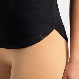 Nouveau Débardeur Court Femme Personnalisé en Dentelle et Paillettes, Tricoté Extensible, Respirant, Côtelé, Style Sportif Hip Hop Sexy et Décolleté - Product Image 3