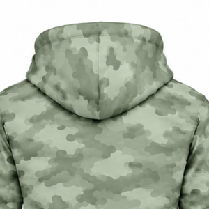 Sage Green <b>Camo</b> Tracksuit Unisex Zip Up Hooded <b>Jacket</b> Jogger Pants Set Custom Camouflage Sportswear Casual Training Athletic - Product Image 5