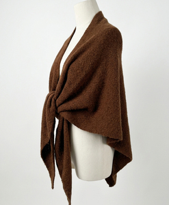 Premium Giant Chunky Knitted Shawl <b>Wrap</b> Soft Thermal Winter Scarf <b>Blanket</b> Factory Supply Bulk - Product Image 5