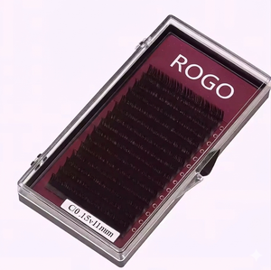 Extensiones de Pestañas MUSE Premium Coreanas Hechas a Mano con PBT, Efecto Brillante, Suaves, Ligeras, Volumen 3D, Larga Duración, Rizadas, Disponibles con DDP - Product Image 2