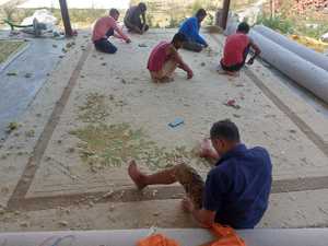 Tapis tuftés à la main pour salons modernes, tapis en laine tuftés à la main d'Inde, tapis de sol - Product Image 3