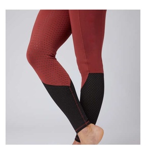 High Quality 4-way Stretch Horse Riding Breeches Leggings Tights Equestrian Wear Pants on Technical Fabric with Soft Feel - Product Image 2