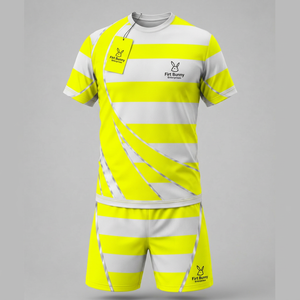 Uniforme de rugby personalizado con costuras reforzadas, material transpirable y personalización profesional para equipos. - Product Image 1