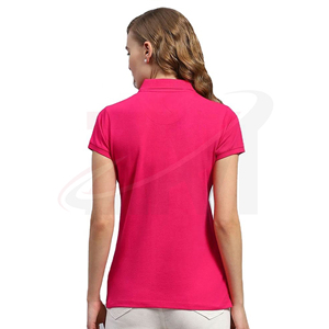 เสื้อโปโลผู้หญิงแบบสั่งทำ แบรนด์ส่วนตัว ผ้าฝ้าย แขนสั้น ทรงเข้ารูป รับผลิตจำนวนมาก จัดหาสินค้าแฟชั่น - Product Image 3