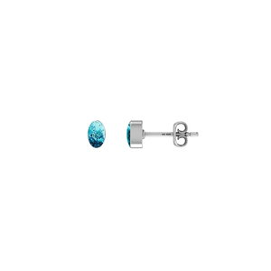 925 Sterling Silver Shattuckite Natural Pear Oval Shape Butterfly Lock <b>Stud</b> <b>Earrings</b> Classic Style Bezel Setting Wedding Party - Product Image 3