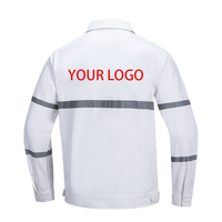 Vêtements de travail professionnels haute visibilité antistatiques certifiés CE en polyester et coton pour marins, veste personnalisable avec logo